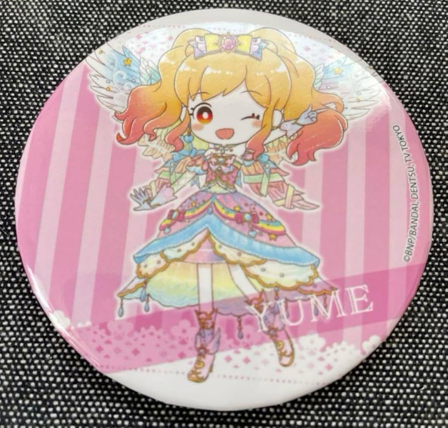 アイカツ！　バースデー缶バッジ　3月　アイカツスターズ　虹野ゆめ 19点 アイカツ！ バースデー缶バッジ 3月 アイカツスターズ 虹野ゆめ